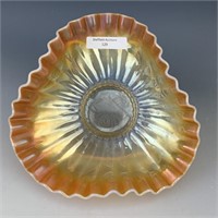 Dugan Peach Opal Triplets Bowl