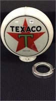 Texaco Dbl Sided Glass Globe Inserts