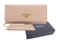 Prada Long Folded Wallet