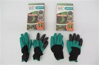 (2) Pairs Garden Genie Gardening Gloves