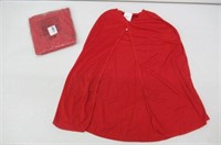 (2) Red Dress-Up Superhero Capes