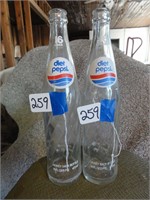 2 Diet Pepsi Bottles