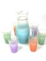 MC Frosted Pitcher & Glass Set
