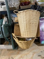 wicker baskets and bags