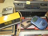Sterio, VHS Rewinder, Alarm Clock, Etc
