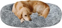 XXL Oval Calming Donut Cuddler Dog Bed