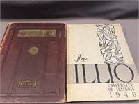 2- UNIVERSITY OF ILLINOIS ILLIO YEARBOOKS. 1928