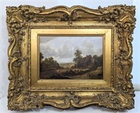 Original Painting in Ornate Frame c.1830's
