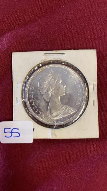 1965 CANADA SILVER DOLLAR