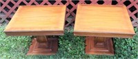 pair of end  tables