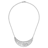 Sterling Silver- Fancy Modern Necklace
