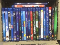 Collection of Disney Blu-Ray movies and others