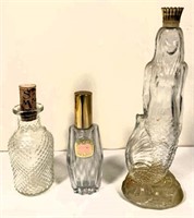 perfume & bath bottles- mermaid