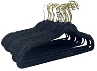 25 Slip Proof Velvet Hangers