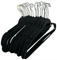 25 Slip Proof Velvet Hangers