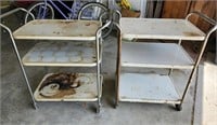 Metal Kitchen Carts (2), Costco