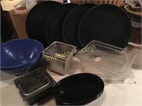 Lg Pound Platters, 3 LG bowls, & MORE