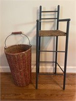 Doll Chair and Basket