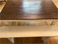 Farm Table and Bench