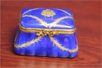 A Signed Limoge Peint Mein Trinket Box