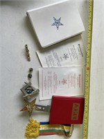 Masonic Lot of Misc Items