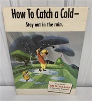 How To Catch A Cold Kleenex,Disney Poster