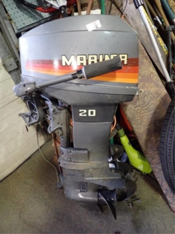 MARINER OUTBOARD MOTOR - AS FOUND/RODENT DAMAGE