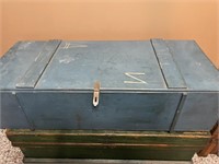Blue Foot Locker 28 x 11 x7
