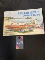 1963 Chevrolet Owners Guide
