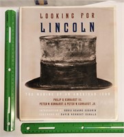 Looking for Lincoln, HC book, Kunhardt