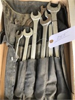 9 ASSORTED WRENCHES