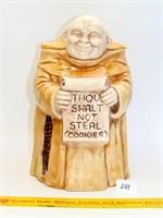 Vintage Monk cookie jar by Treasure Craft; Thou