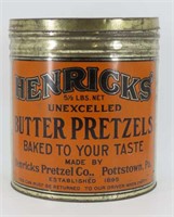 Henrick's Pretzel Tin