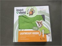 Insect shield lightweight dog hoodie