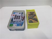 2 Sets of dominoes