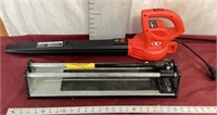 Tile Cutter & Electric Blower by Sunjoe