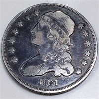 1837 Capped Bust Quarter High Grade