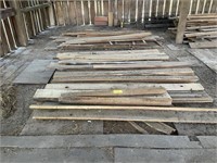 (2) Piles Rough Cut and Other 1" Boards