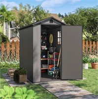B4040 Patiowell 4 x 6 FT Plastic Shed