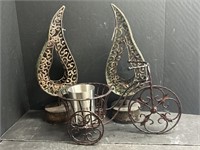 Decorative Tin Candle Holders