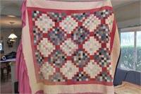 Antique Hand Stitched Quilt