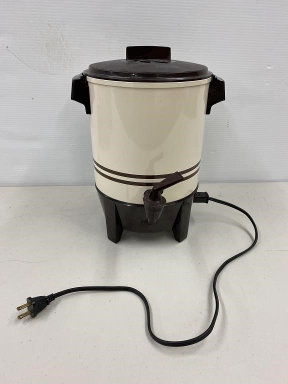 Vintage Electric Coffee Percolator