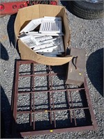 Kennedy tool box ,misc grates