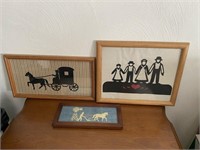 Collection of Three Amish Country Prints