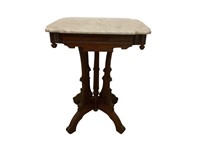 Sweet little Victorian marble top table