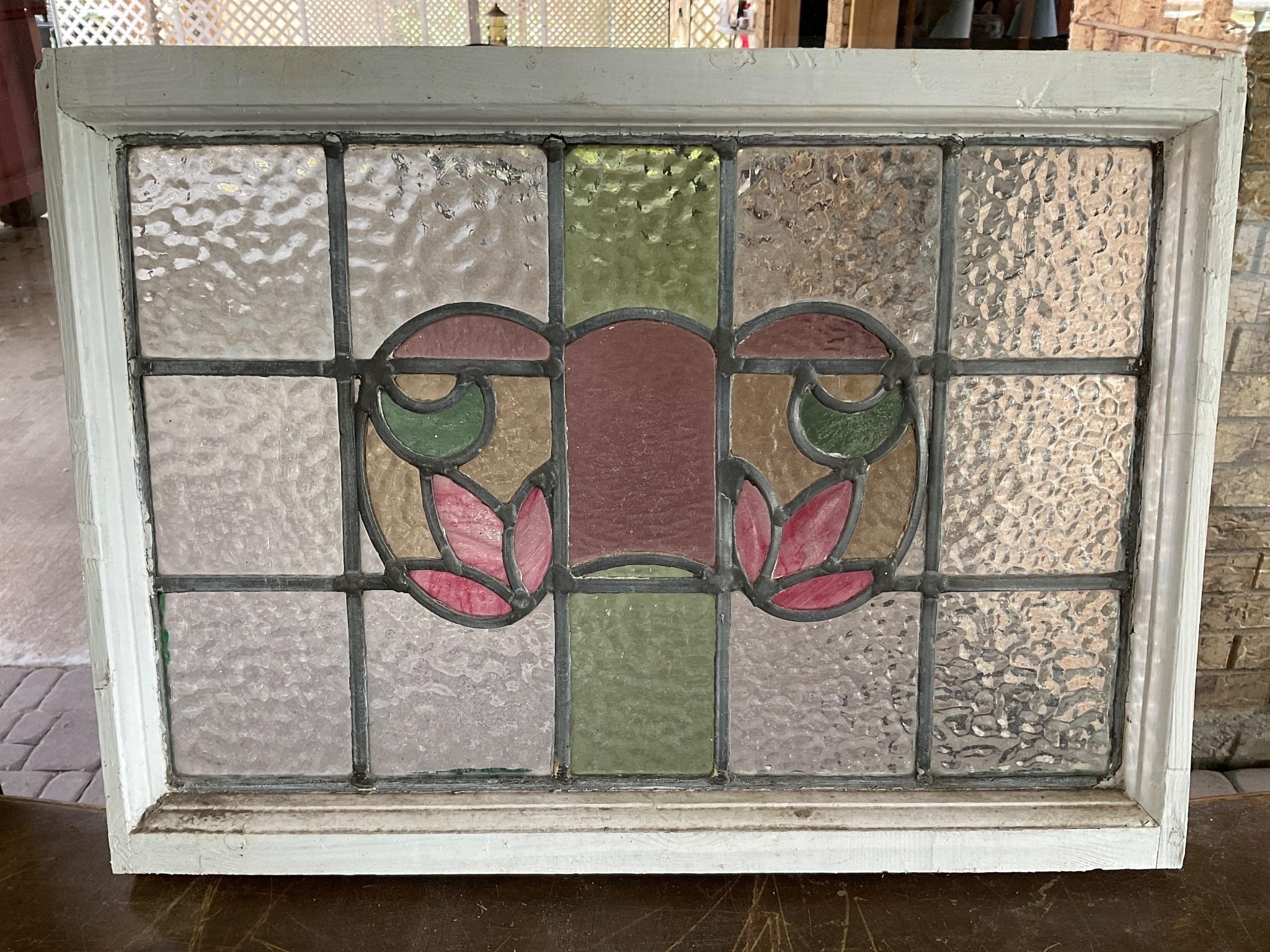 FRAMED STAIN GLASS