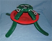 Vintage 1950s metal Christmas tree stand