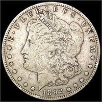 1892-S Morgan Silver Dollar NICELY CIRCULATED