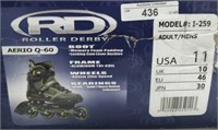 Roller Derby Aerio Q60 Skates ~ Adult/Men's Size 1