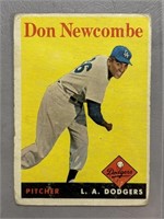 1958 DON NEWCOMBE TOPPS CARD